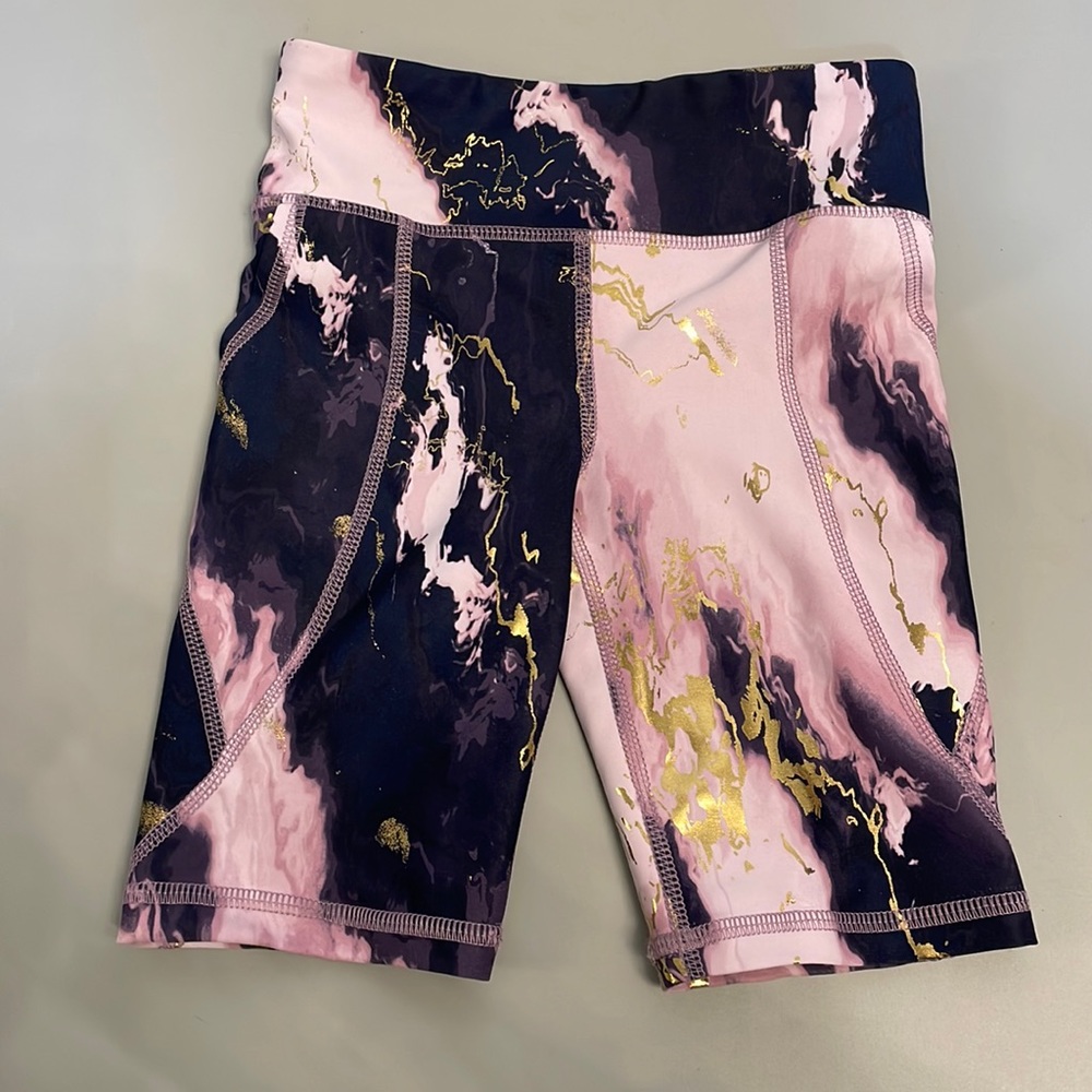 Old Navy High-Waisted PowerSoft Side-Pocket Biker Shorts, size XS (5)